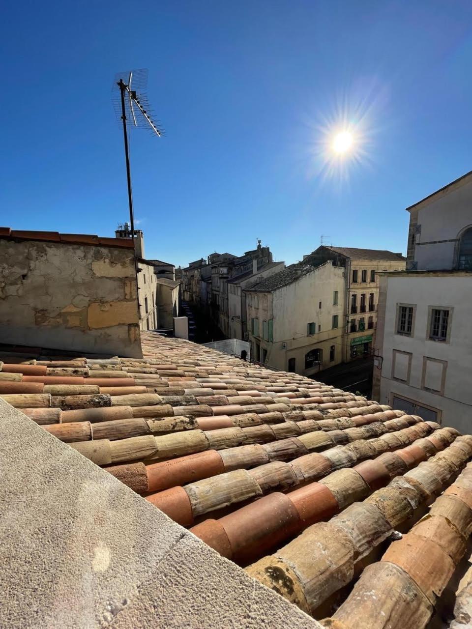 Appartamento La terrasse face au théâtre Arles Esterno foto